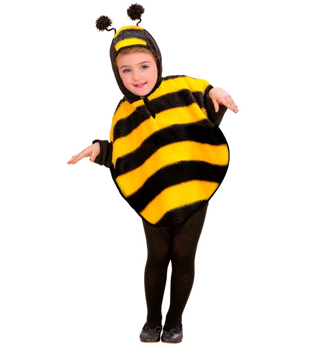PLUSH BEE" (HOODED PONCHO)