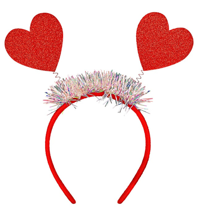 HEAD BOPPERS HEARTS GLITTER