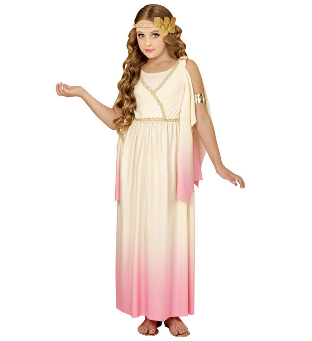 GREEK GODDESS" (DRESS, LAUREL LEAF HEADBAND)