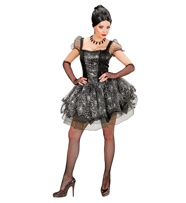 SPIDER LADY" (DRESS, FINGERLESS GLOVES)