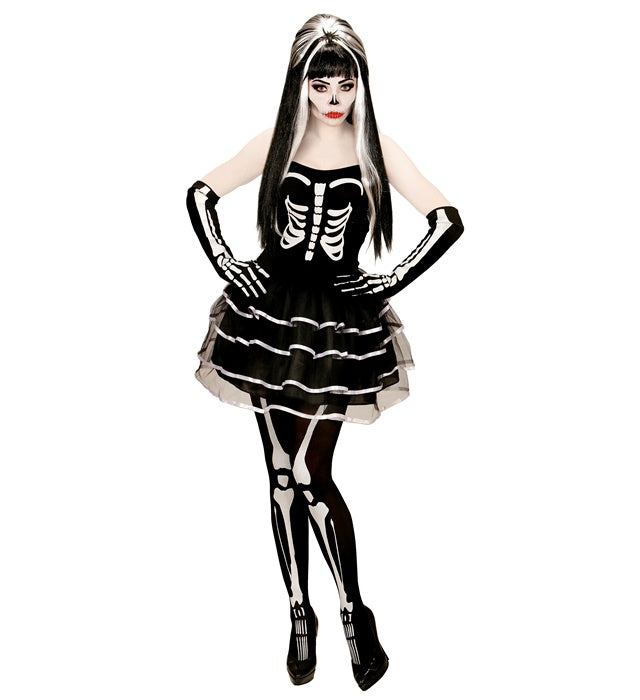 SKELETON" (DRESS, GLOVES)