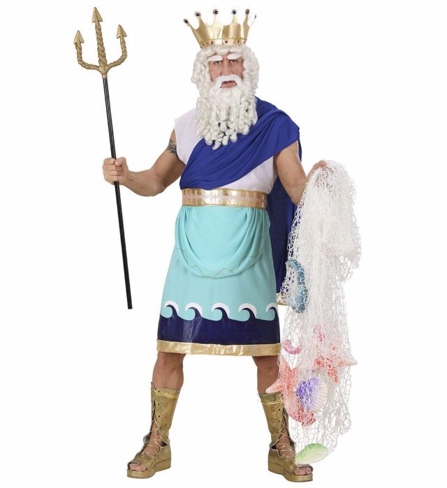 POSEIDON" (TUNIC, BELT WITH SASH, CROWN)