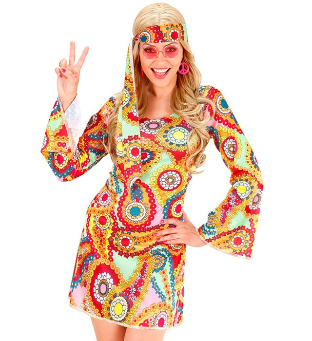 HIPPIE GIRL" (DRESS, HEADBAND)