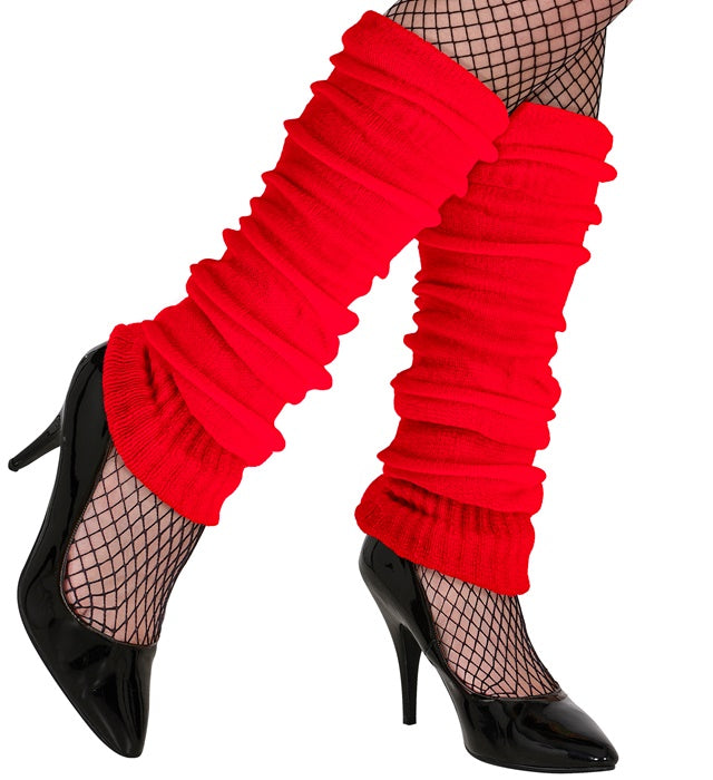 LEG WARMERS RED