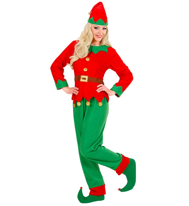SANTA'S LITTLE HELPER ELF" (COAT WITH BELT, PANTS, HAT)