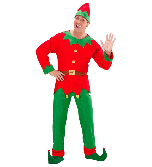 SANTA'S LITTLE HELPER ELF" (COAT WITH BELT, PANTS, HAT)