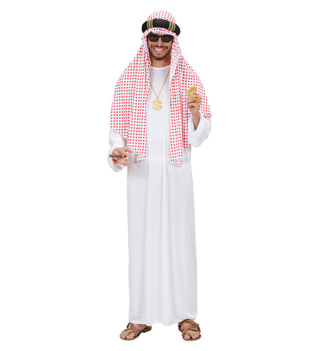 ARAB SHEIK" (ROBE, HEADPIECE)
