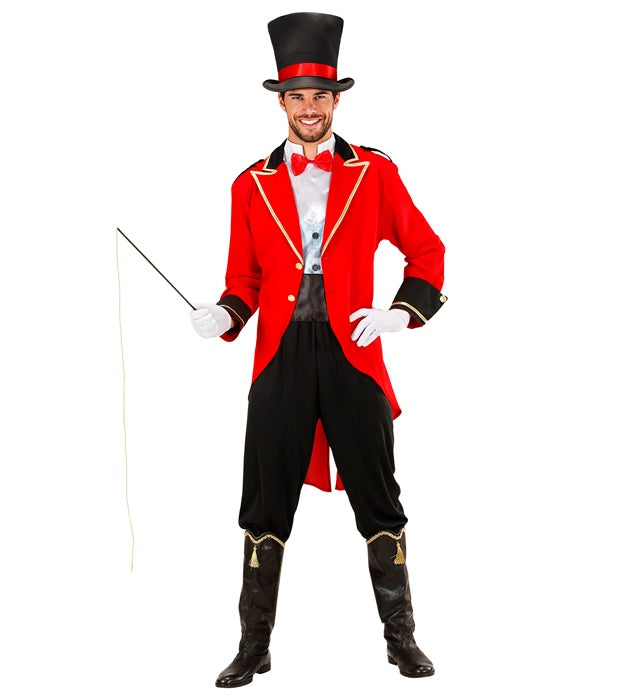 RINGMASTER" (JACKET, VEST WITH SHIRT &BOW TIE, PANTS, HAT, WHIP)