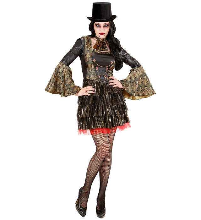 GOTHIC VAMPIRESS" (DRESS, JABOT)