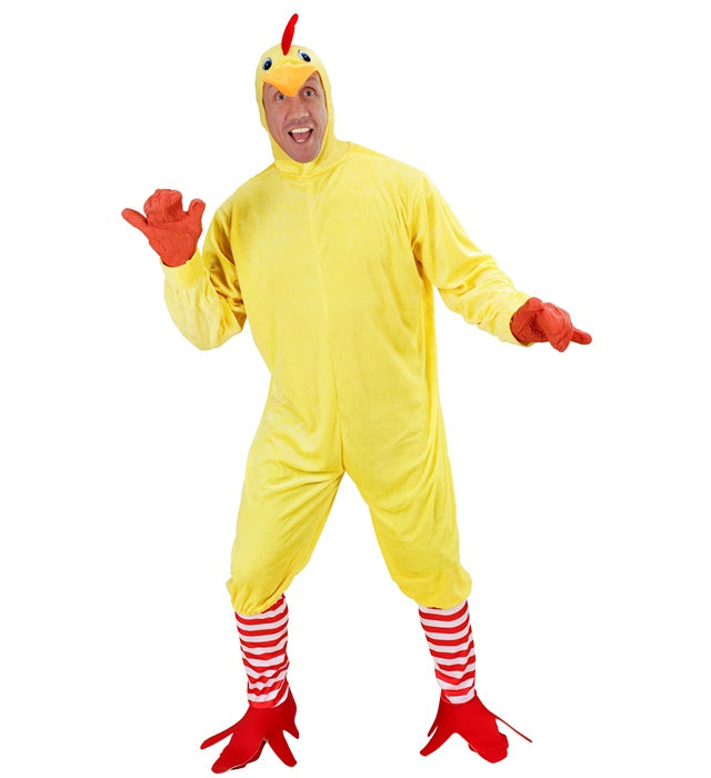CHICKEN" (JUMPSUIT, SOCKS WITH FEET, MASK)