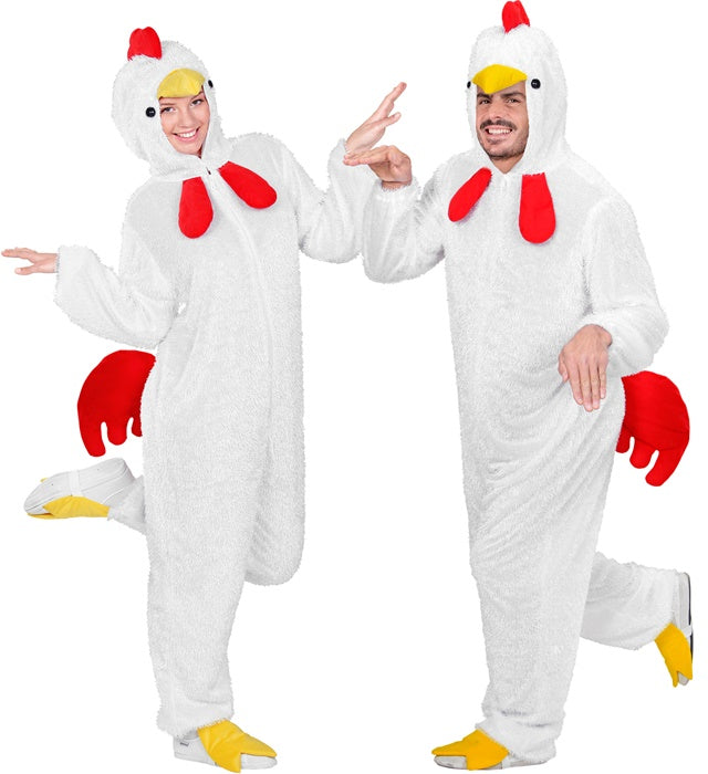 FUNNY CHICKEN" (HOODED JUMPSUIT WITH MASK)