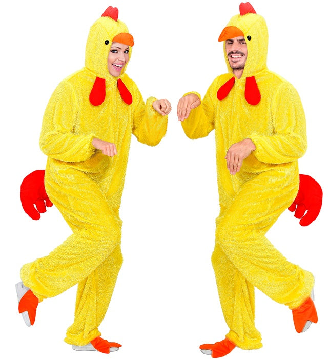 FUNNY CHICK" (HOODED JUMPSUIT WITH MASK)