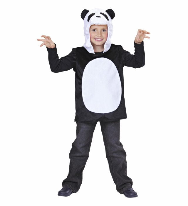 PANDA HOODED VEST