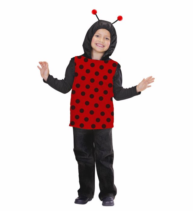 LADYBUG HOODED VEST