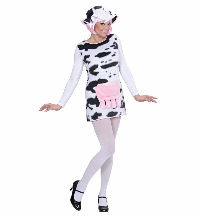 COW" (DRESS, HAT)