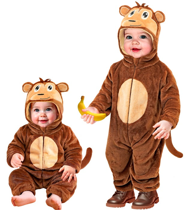 MONKEY PLUSH VELVET" (HOODED JUMPSUIT)