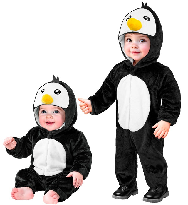 PENGUIN PLUSH VELVET" (HOODED JUMPSUIT)