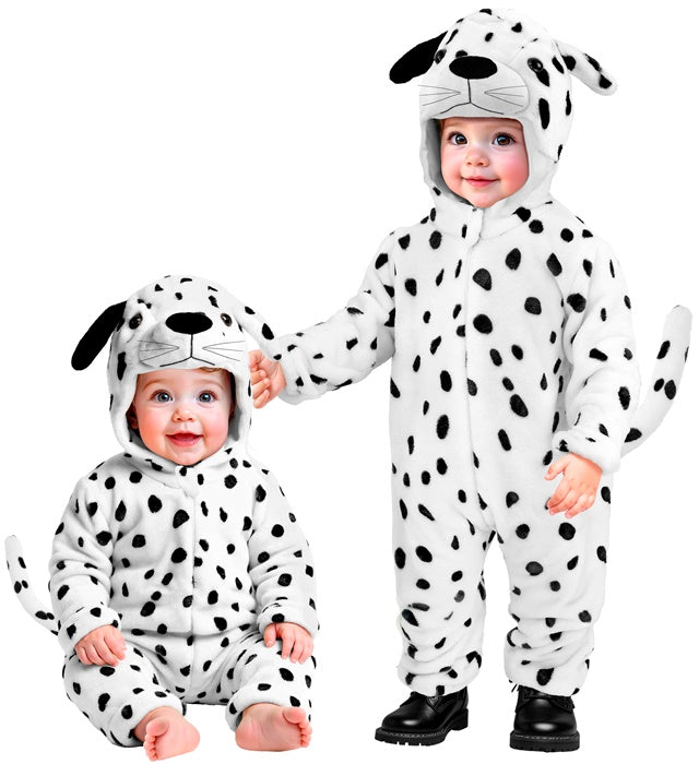 DALMATIAN PLUSH VELVET" (HOODED JUMPSUIT)