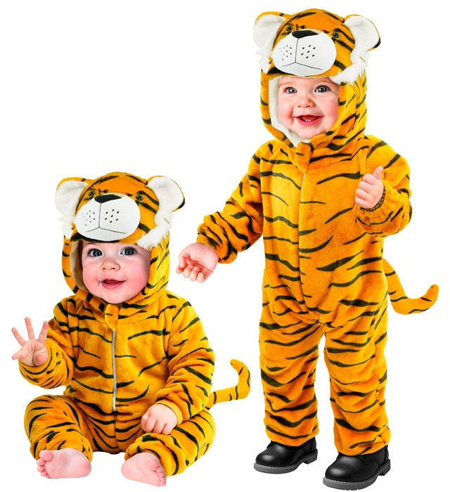 TIGER PLUSH VELVET" (HOODED JUMPSUIT)