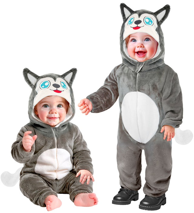 HUSKY PLUSH VELVET" (HOODED JUMPSUIT)