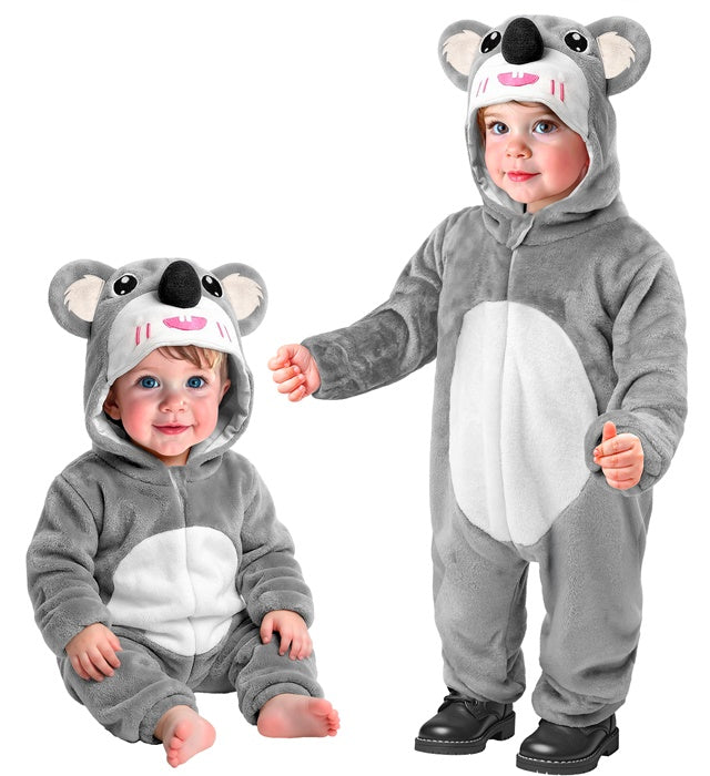 KOALA PLUSH VELVET" (HOODED JUMPSUIT)