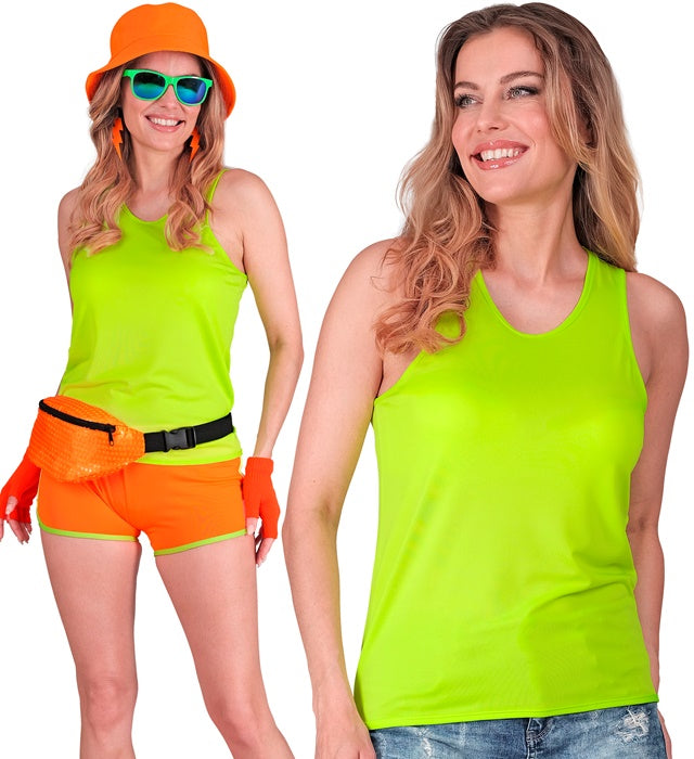 NEON GREEN TANK TOP