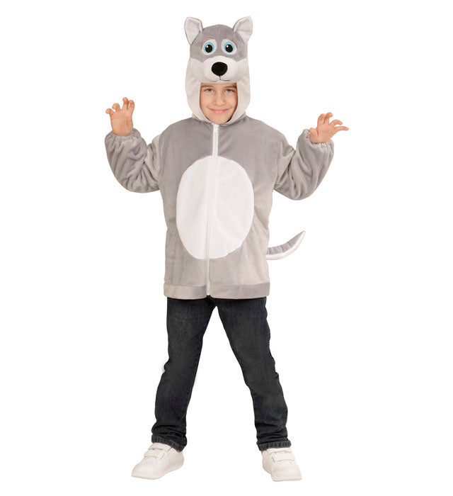 WOLF IN SOFT PLUSH" (HOODIE WITH MASK)