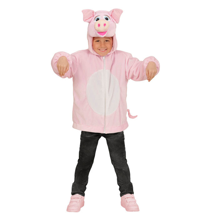 PIG IN SOFT PLUSH" (HOODIE WITH MASK)