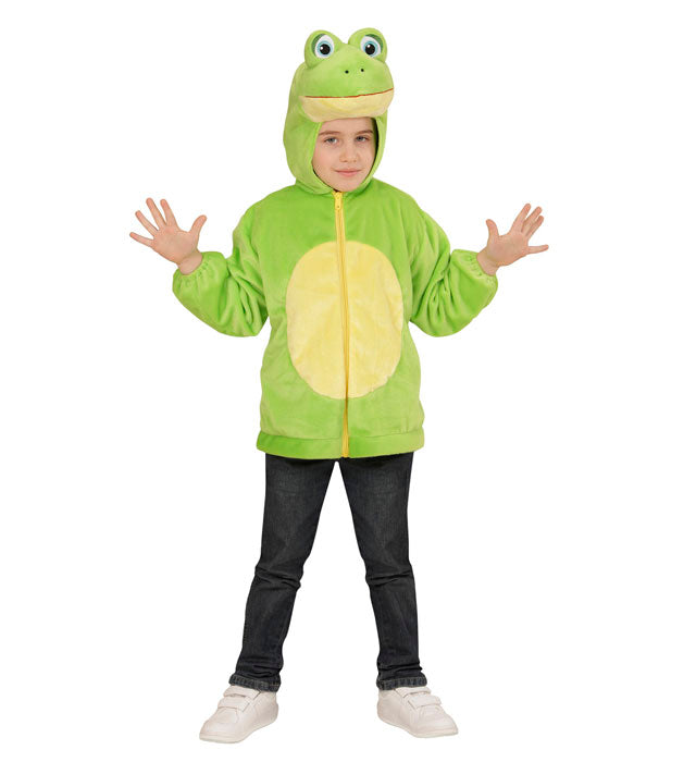 FROG IN SOFT PLUSH" (HOODIE WITH MASK)