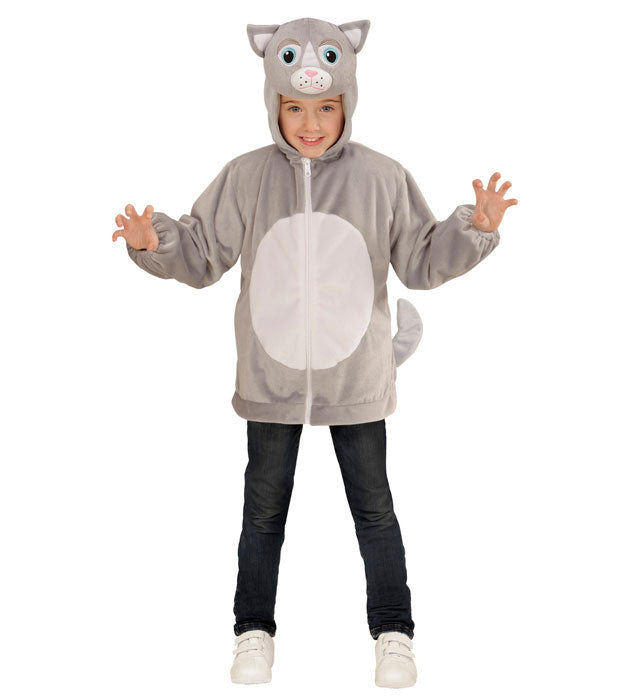 CAT IN SOFT PLUSH" (HOODIE WITH MASK)