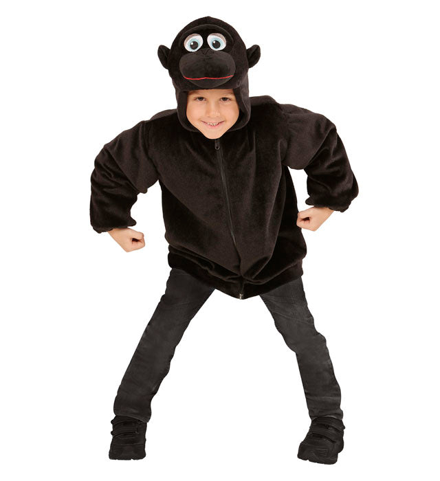 GORILLA IN SOFT PLUSH" (HOODIE WITH MASK)