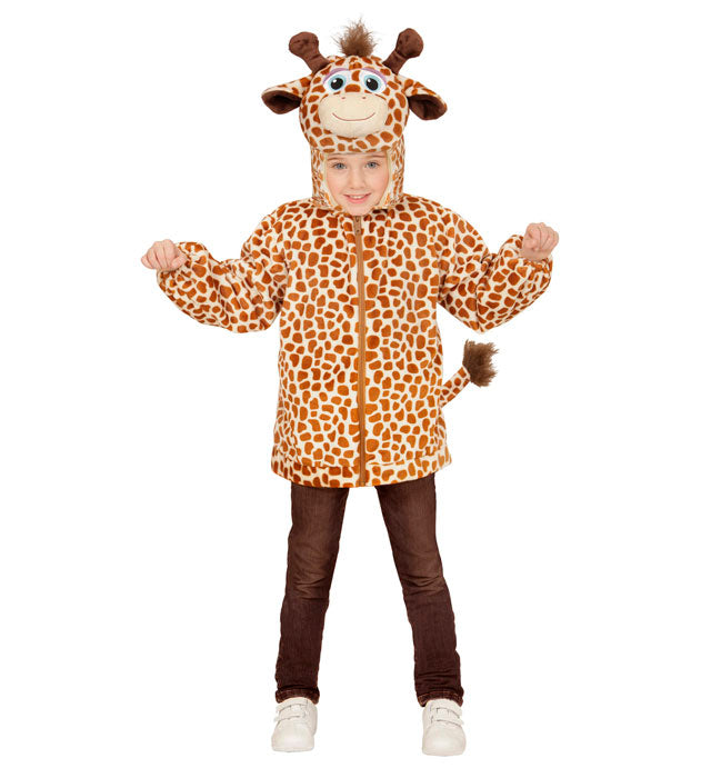 GIRAFFE IN SOFT PLUSH" (HOODIE WITH MASK)