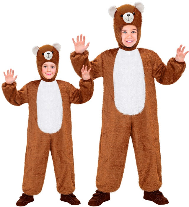FUNNY BEAR" (HOODED JUMPSUIT WITH MASK)