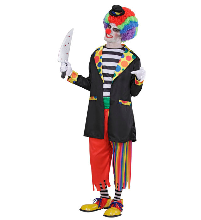 EVIL CLOWN" (JACKET, SHIRT, PANTS, SOCKS, MINI HAT)