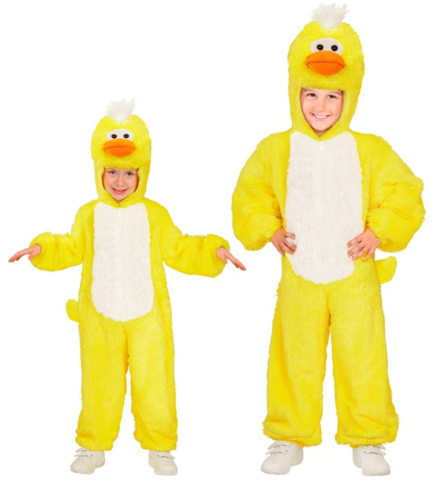 DUCK IN SOFT PLUSH" (HOODED JUMPSUIT WITHMASK)