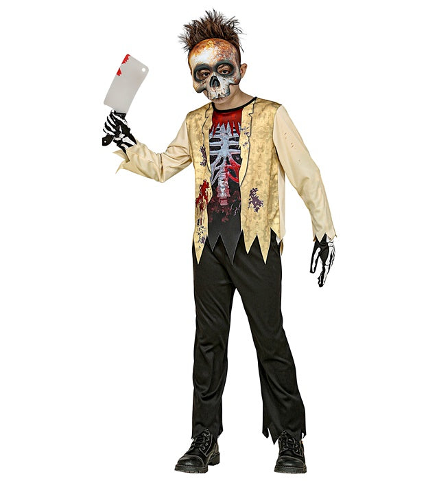 ZOMBIE SKELETON" (SHIRT, PANTS, MASK)