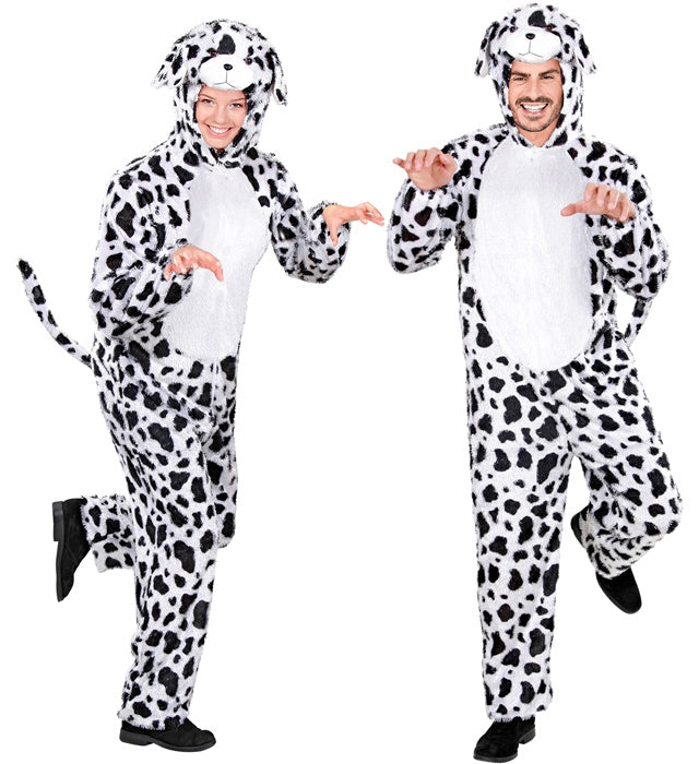 FUNNY DALMATIAN" (HOODED JUMPSUIT WITH MASK)
