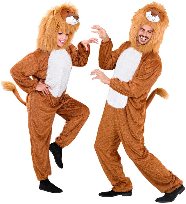 FUNNY LION" (HOODED JUMPSUIT WITH MASK)