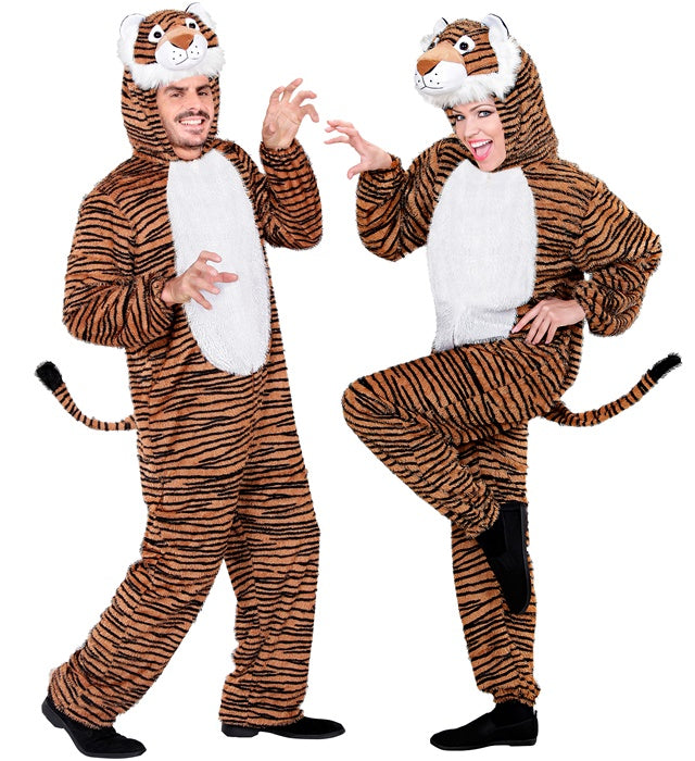 FUNNY TIGER" (HOODED JUMPSUIT WITH MASK)