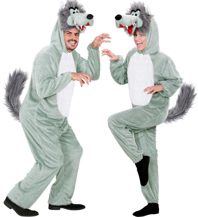 FUNNY WOLF" (HOODED JUMPSUIT WITH MASK)